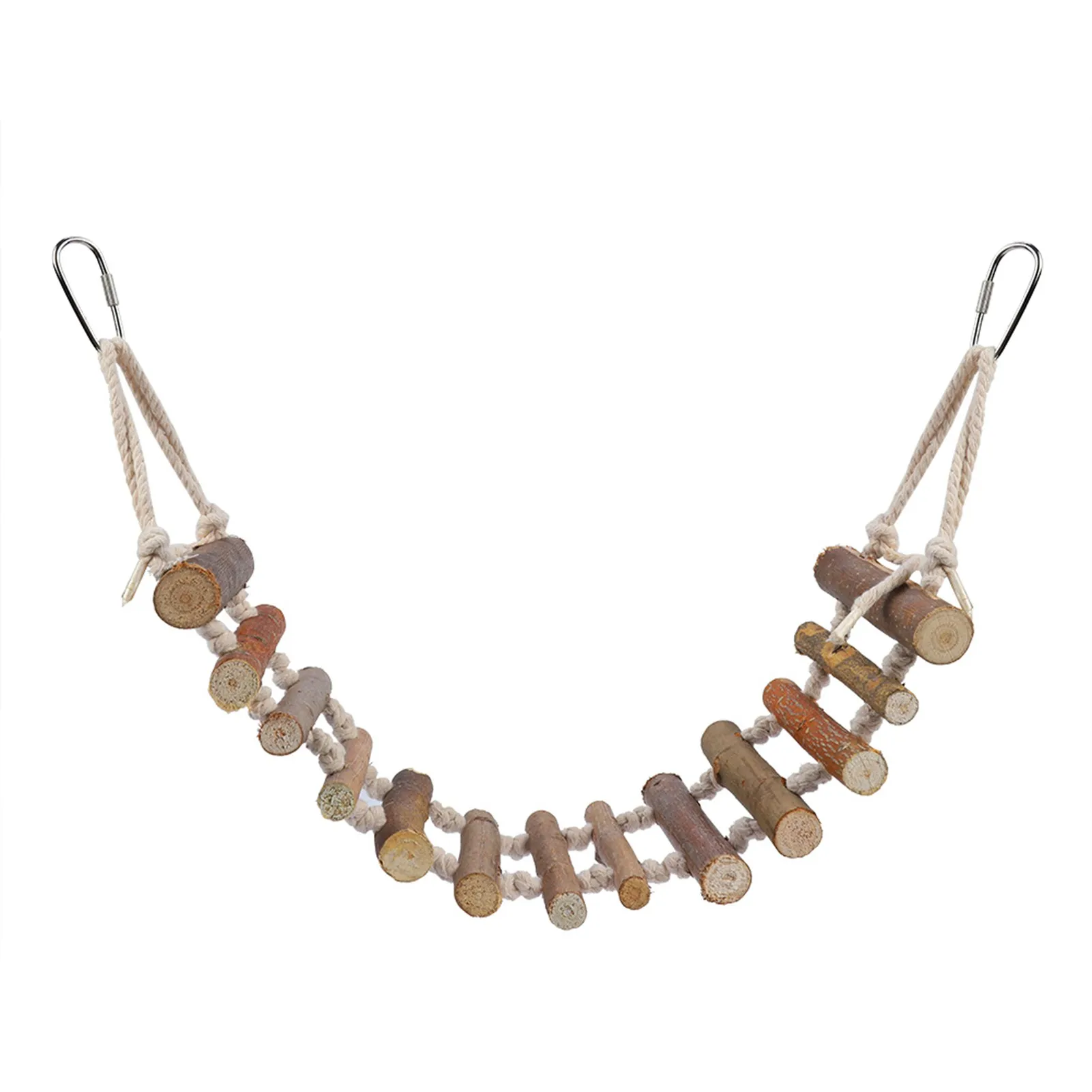 Natural Rope Bird Ladder Swing 3