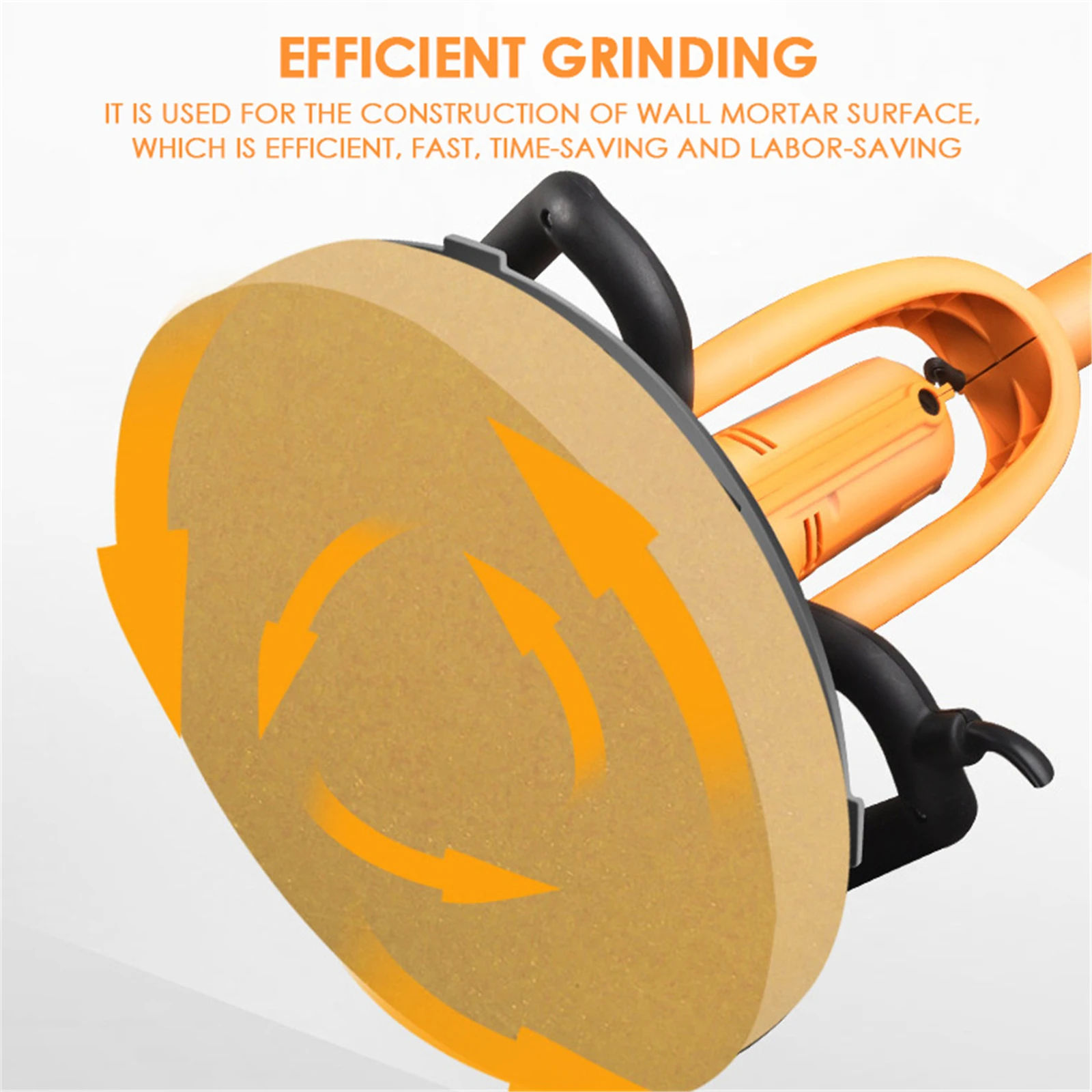 Electric Polisher Electric Concrete Cement Mortar Trowel Machine AC 110V-240V Automatic Mixer Plastering Wall Smoothing Polishing Machine US EU UK