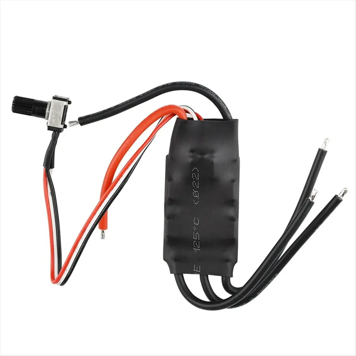 BABQ DC 7-24V 200W BLDC 3상 브러시리스 모터 드라이버 홀리스 DC 모터 드라이브 보드 속도 컨트롤러(전위차계 포함)