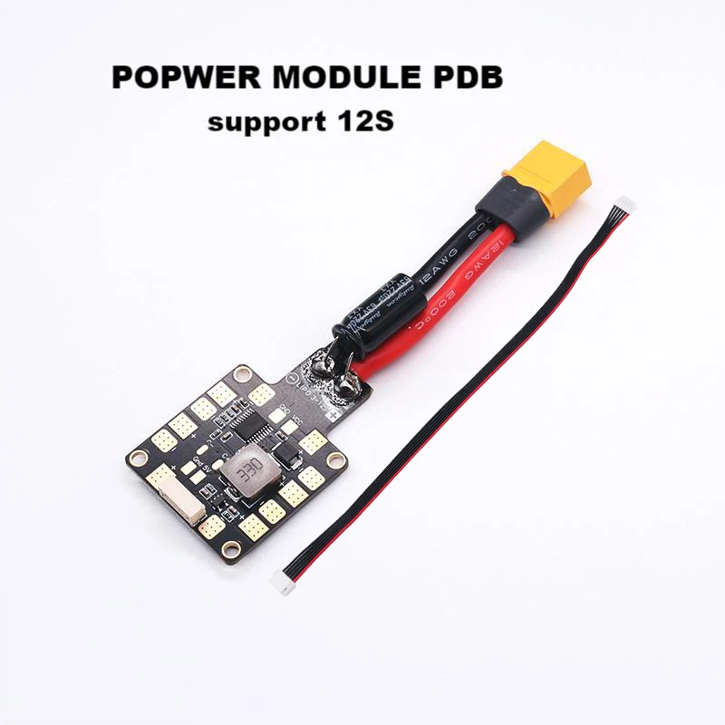 Modulo di Alimentazione Happy PM02 V3.2 12S per 2.4.8 6C PRO V6 Ardupilot RC Flight Control Happy Racing Drone con Connettore XT60 32 - Image 5