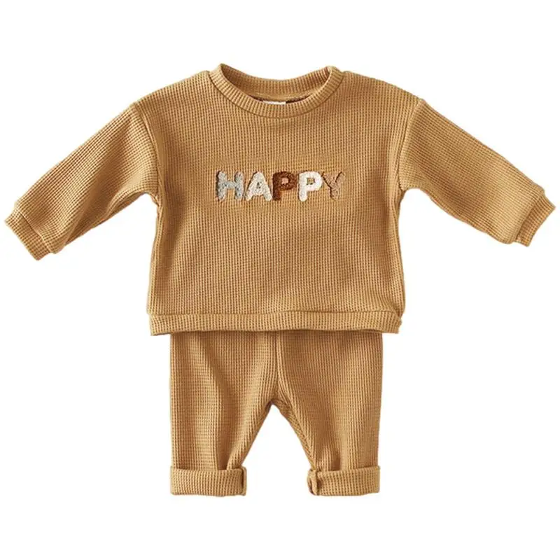 

Baby Sweater Set Long Sleeve Sweatshirt With Pants Newborn Infant Autumn Spring Outfits Gender Neutral Clothes For Baby Girls Or