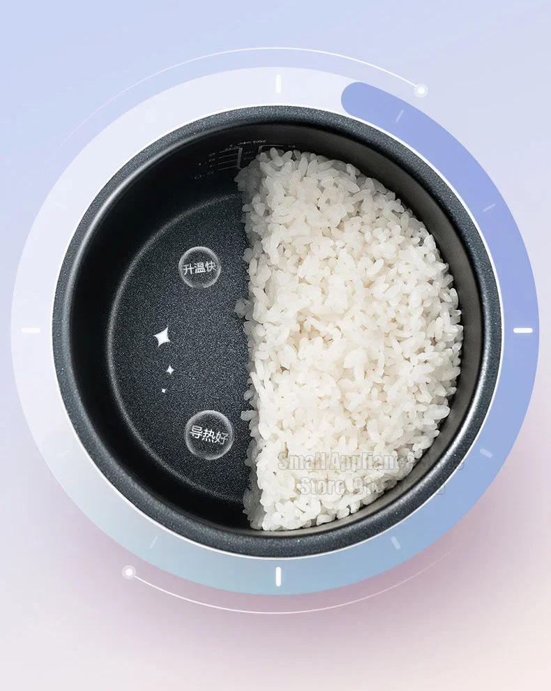 Description Picture 6 of item220V Midea Electric Rice Cooker Small Capacity Mini Rice Cooker Mini Dormitory Cooking Rice for 1-2 People Non stick Pot