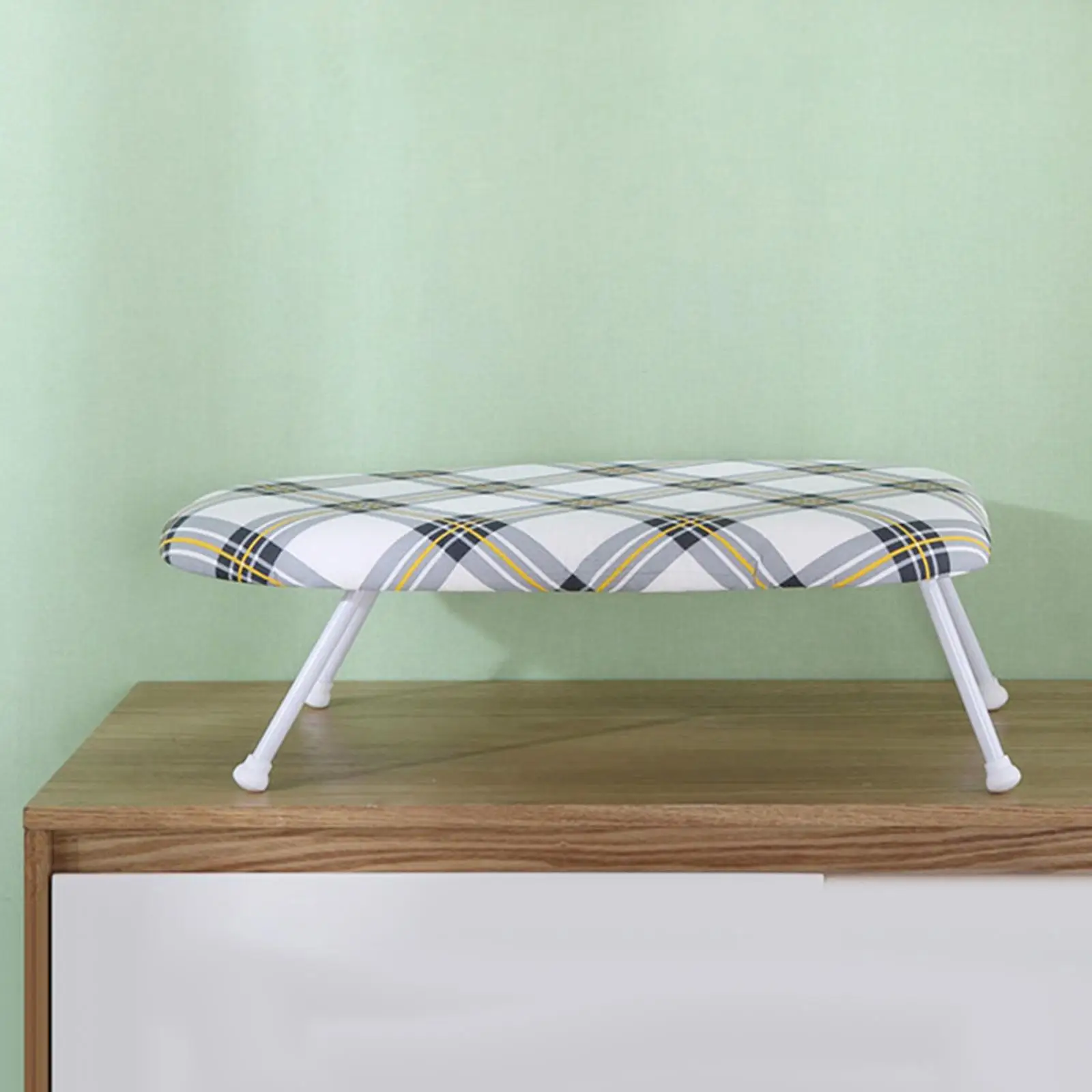 Mini tabla de planchar plegable el hogar, accesorio con puños para planchar, mangas cuello de encimera, para apartamento, dormitorio, | - AliExpress