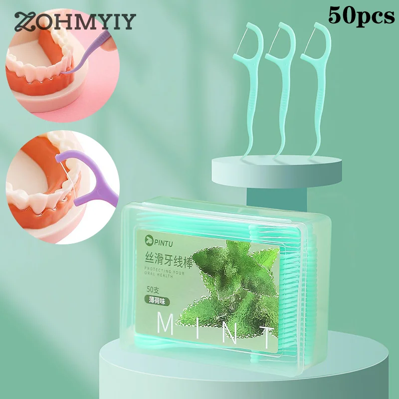 

50 шт., одноразовые зубные щётки для чистки полости рта