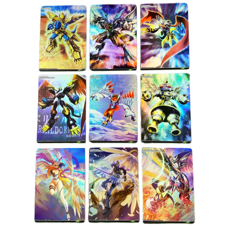 

9pcs/set DIY Battle Spirits Digital Monster card Hobbies Hobby Collectibles Game Collection Beauty Anime flash Cards Gift Toys