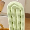 Summer Women Slippers Indoor Bath Thick Platform Non-slip Home Men Cartoon Bear Flip Flops Beach Sandals Ladies Shoes 5
