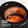 5.3 QT Radiant Light Air Fryer, Heats to 400°F in 2.4 Seconds, Auto Shut-off, 10 Quick-Touch Presets, Skylight Window 3