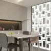 Anminy 48 Pcs Hanging Room Divider Decorative Thick Wall Privacy Screen Panels Set Modern Geometric Pattern Hollow Out Design 2
