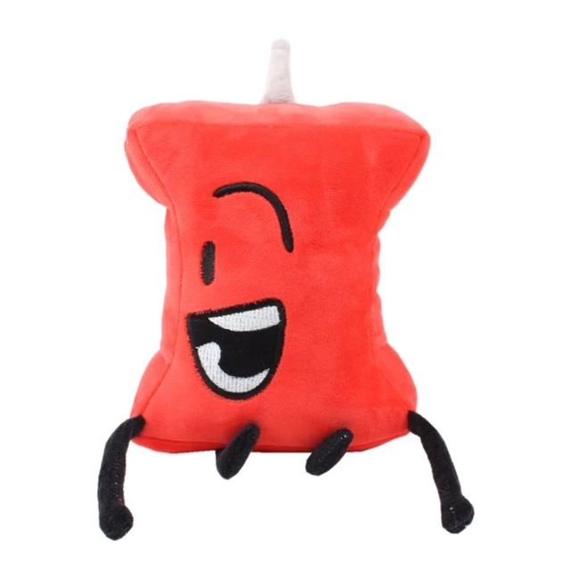 NFSQSR Battle for Dream Island Plush Toy, Bfdi Plushies Flower Bubble  Teardrop Leafy, and Firey Block Rubber Gold Pin Matches Pen Cube Soft  Stuffed Plush for Cartoon Fans Collectio.-A a : 