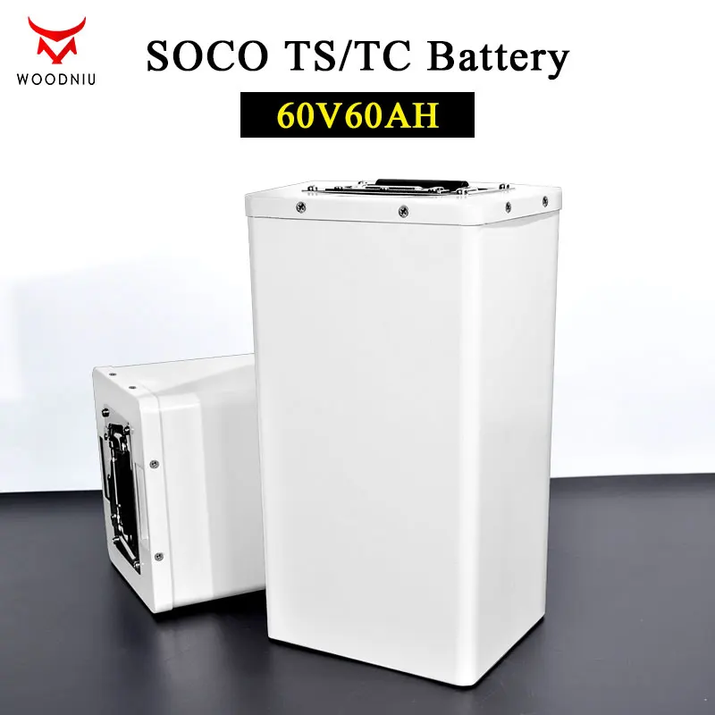 Batterie de remplacement pour Super SOCO TS TC TSX, 60V, 60Ah, Bluetooth, chargeur de contrôleur