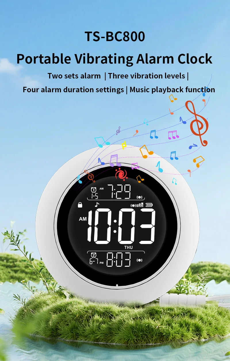 TS-BC800 Alarm Clock Overview
