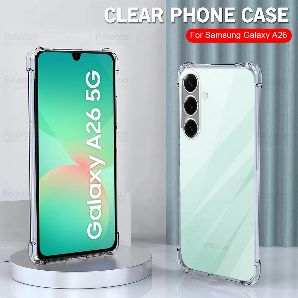 Clear Transparent Silicone Bumper Case - Versatile Protective Cover