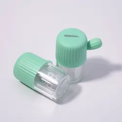 Compact Portable Contact Lens Washer Cleaner (Green)