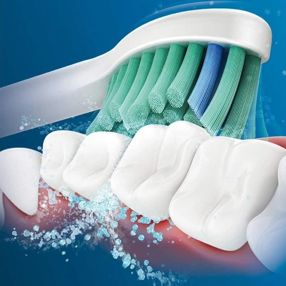 8/16PCS Toothbrush Heads White Toothbrush Brush Head Exceptional Clean for Philips Sonicare C1 Pro Results For Toothbrushes 5