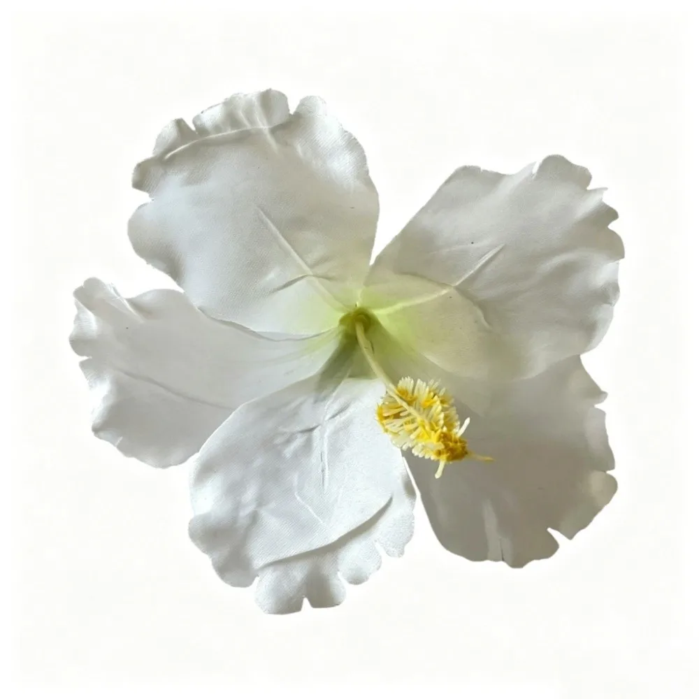 Bohemian Style Hibiscus Flower Hair Clip - Gentle Hold Hair Accessory