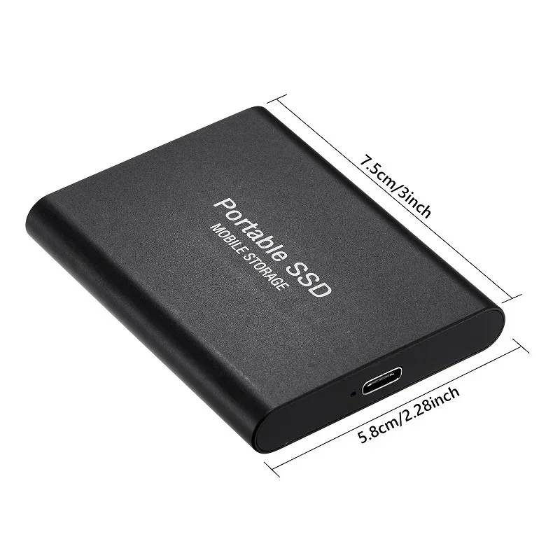 Xiaomi MIJIA 2024 New High-speed External Hard Drive 2TB 4TB 8TB USB3.1 SSD 2.5 Inch Portable SSD 16TB Hard Disk for Laptop PS4 6