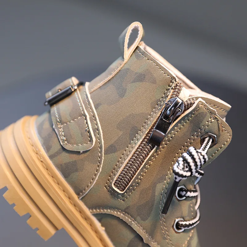 Рисунок 6 - Детские модные камуфляжные ботинки