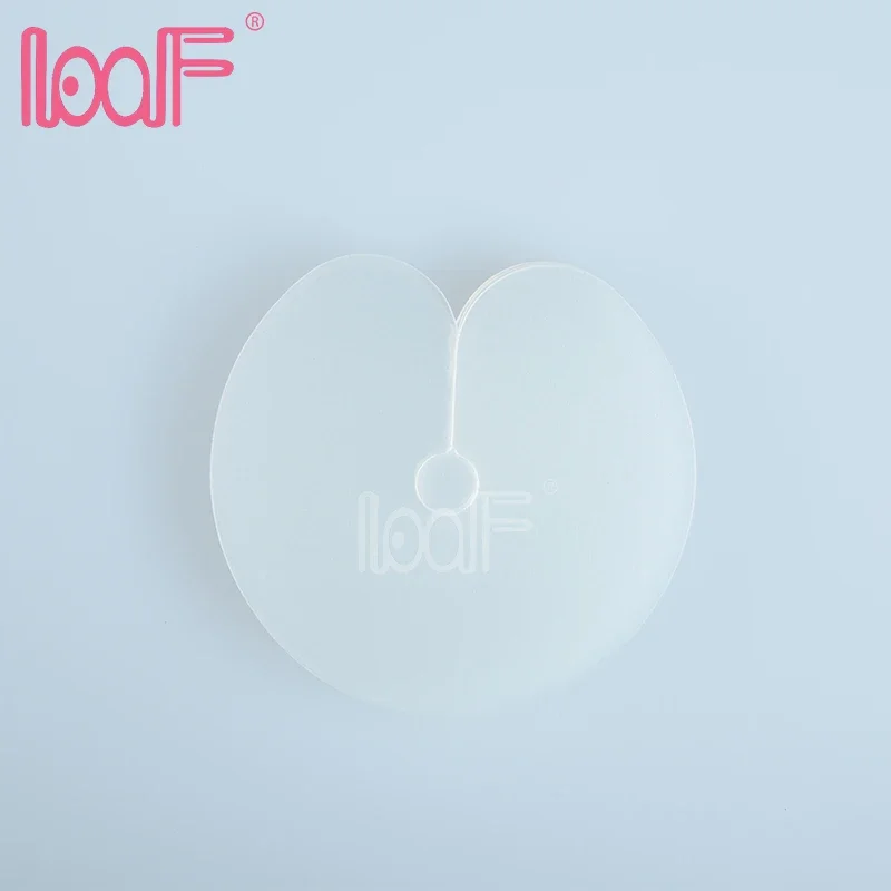 LOOF 1000pcs Translucent Insulation Sheet Heat Shields Scalp Protector for Keratin Prebond Hair Extension Connecting