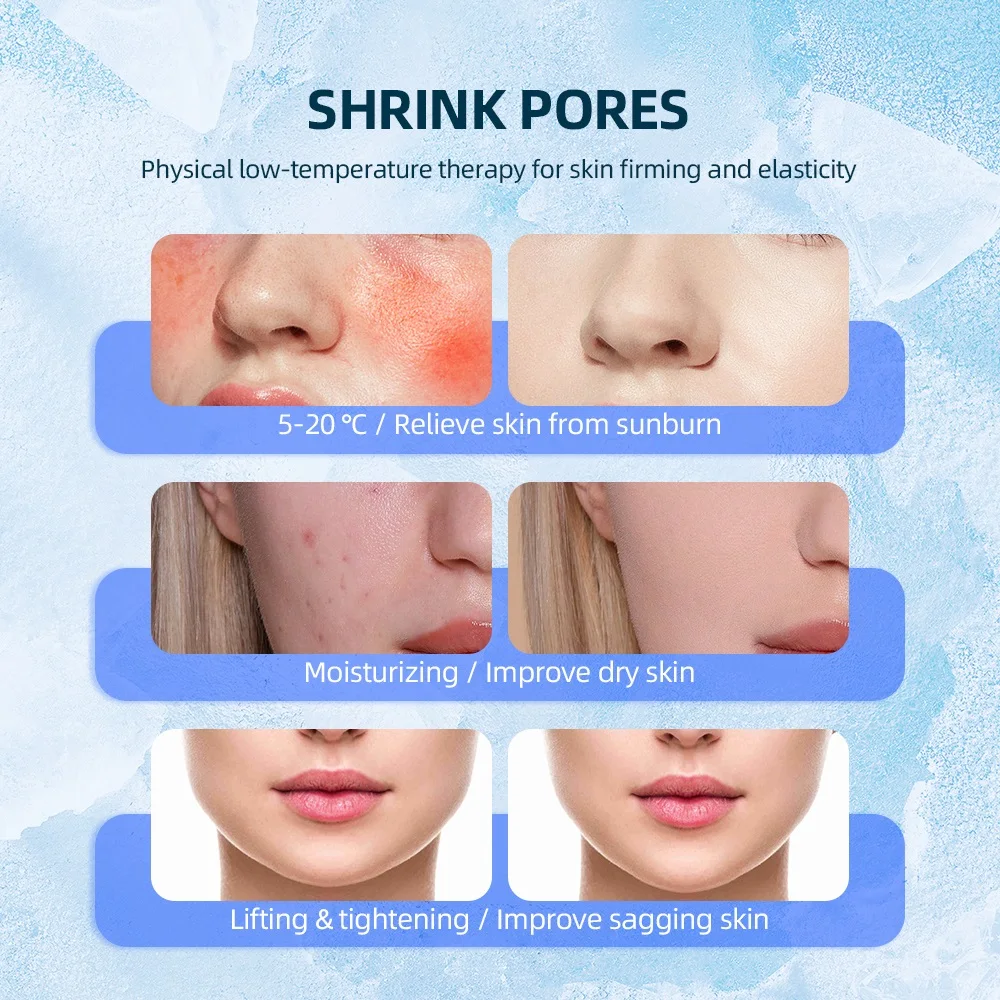 Cold Hot Compress Machine Ice Cryotherapy Reduce Edema Skin Cooler Warm Heating Therapy Relax Muscles Relief Pain Allergy Care 3