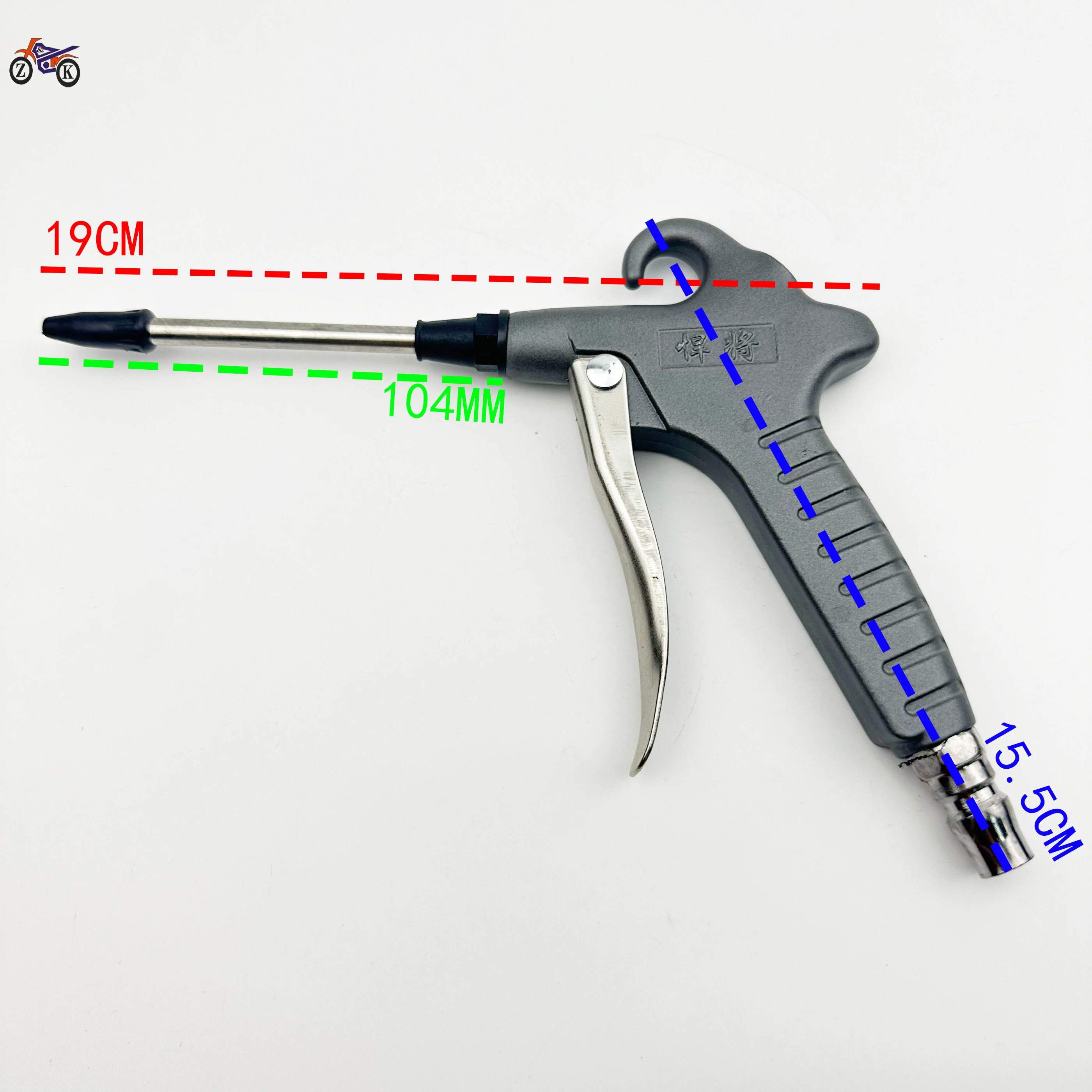 hanjiang H707-Z High Flow Air Blow Guns Pneumatic Air Nozzle Dust Guns Compressor Accessories for Painting Car