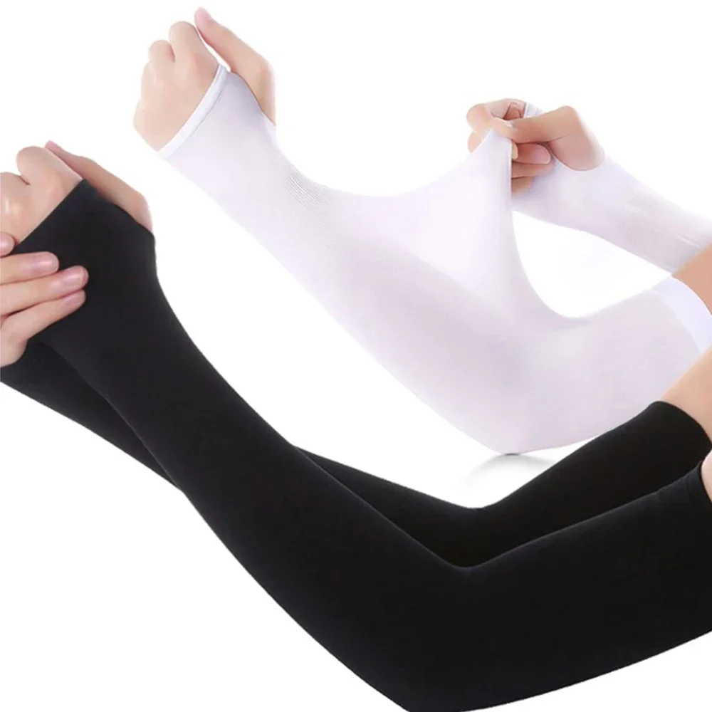 Arm Sleeves Warmers Sports Sleeve Sun UV Protection Hand Cover Cooling Warmer Running Fishing Cycling Ski