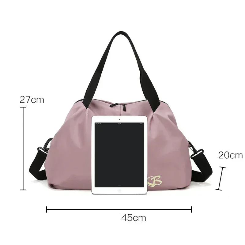 Large Capacity Yoga Bag Women Waterproof Swimming Sports Bags Gym Bag Multifunction Hand Travel Duffle Weekend Package 2
