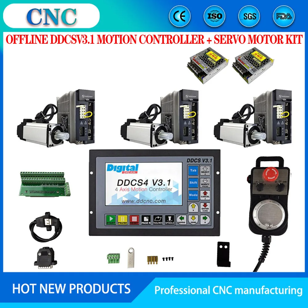 using a tft lcd to move a servo made in china