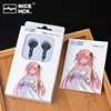 NiceHCK YD30 UV Varnish Surface 3.5mm HIFI Music Wired Earbud 15.4mm Dynamic HD Microphone Earphone for Gaming Meeting Vido EB2S 6