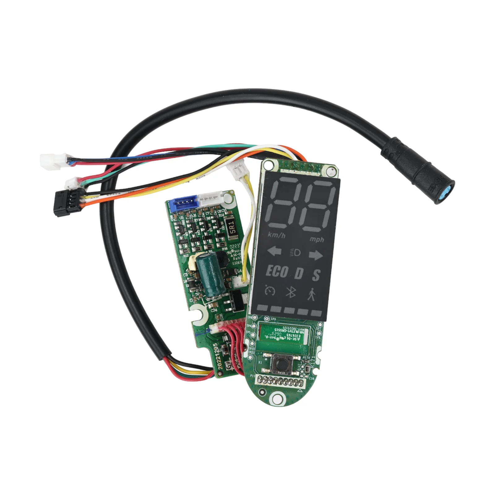 Compteur De Rechange Pour Trottinette électrique Ninebot F20 F25 F30 F40 - Avec Couvercle En Aluminium - 5