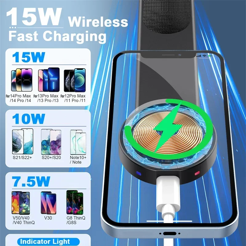 Wireless Car Charger Phone Holder Fast Charging