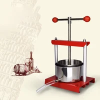Household Manual Fruit Wine Press Machine 6L Grape Berry Apple Juice Pressing Vegetable Dehydrating Machine Commercial 2