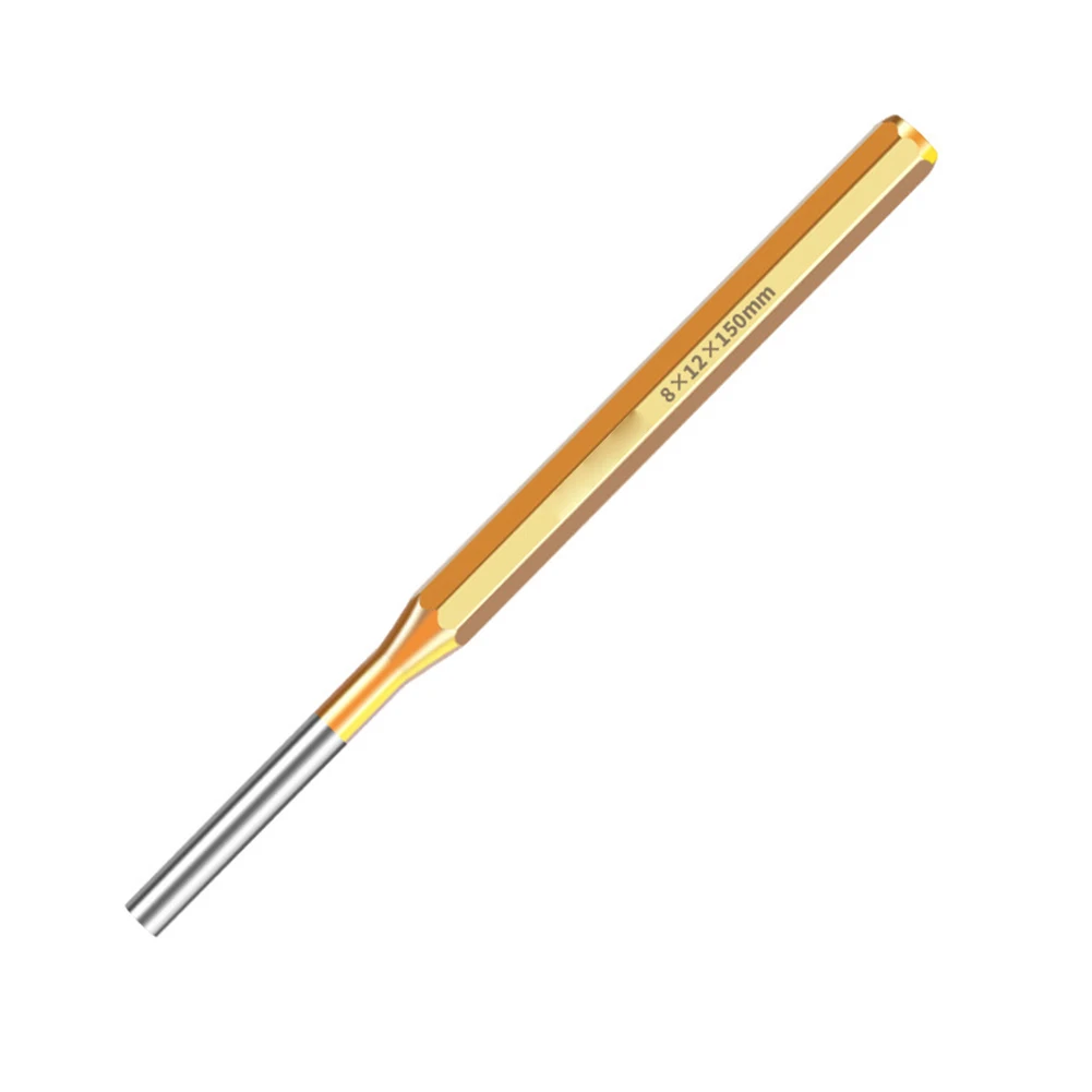 1 stücke 2/3/4/5/6/8/10mm Messing Punch 150mm Roll Pin Punch Werkzeuge Entferner Heavy Duty Meißel Kegel Punch Für Maschinen Wartung – Detail 28