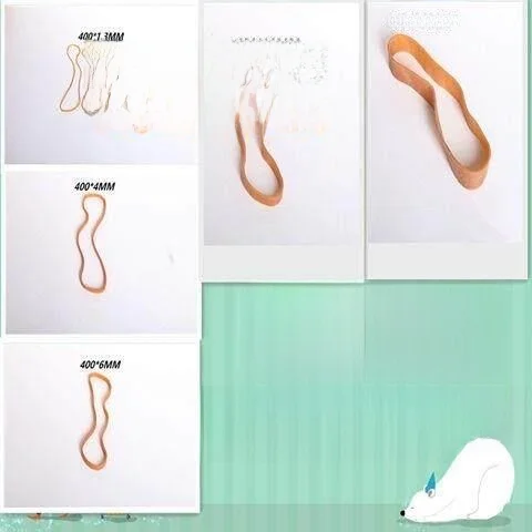 두꺼운 와이드 트럭 방수포 탄성 밴드 고탄성 대형 고무 링 내구성 있는 불 텐던 스트랩 화물 고정용