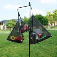 Folding Rack 2-8 Layers Drying Net Flower Bud Plant Fish Vegetable Dryer Bag Mesh Hanging Basket Anti Mosquito Cover 1