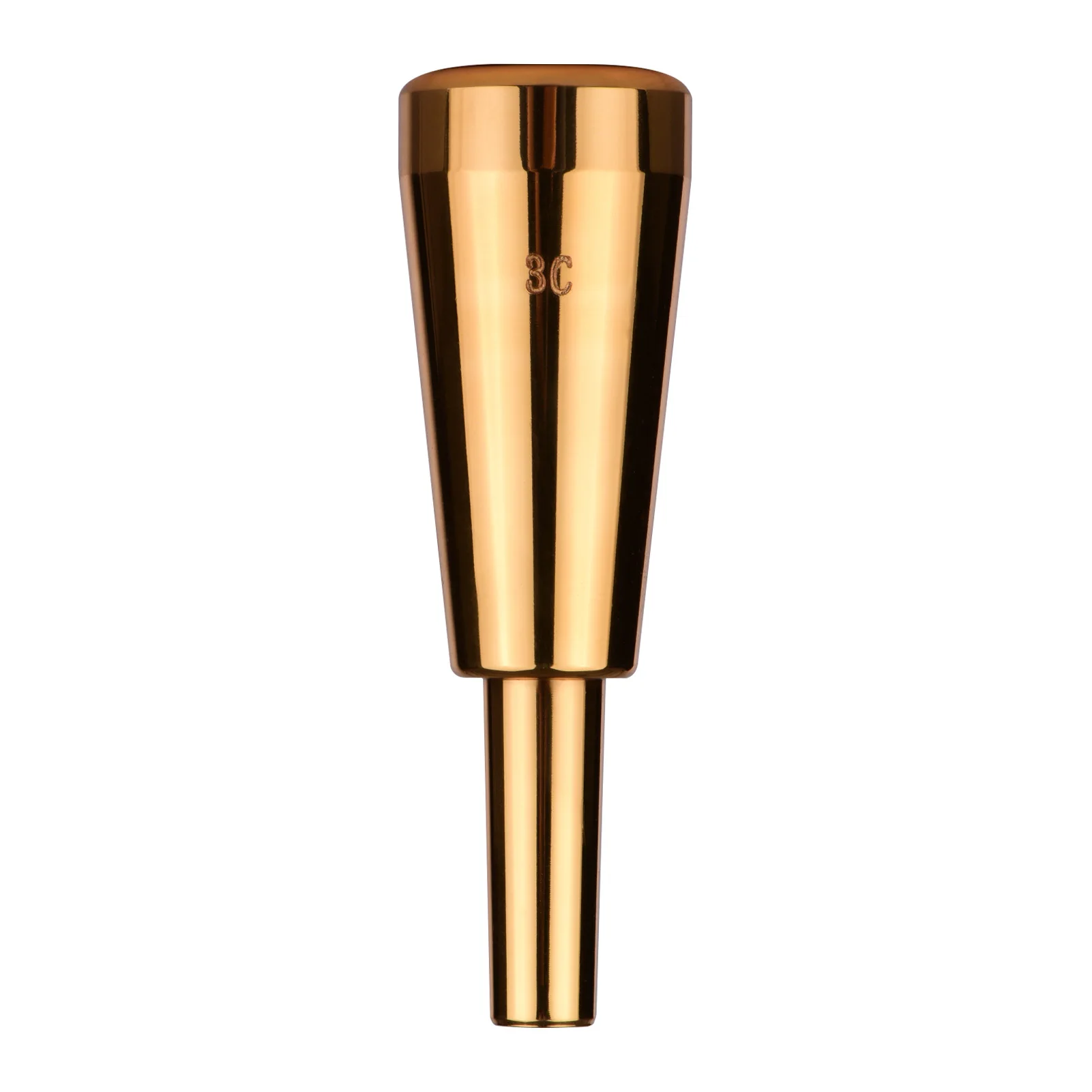 3C Trumpet Mouthpiece Thickened Heavier Mouthpiece Instrument Accessory for Standard Trumpets