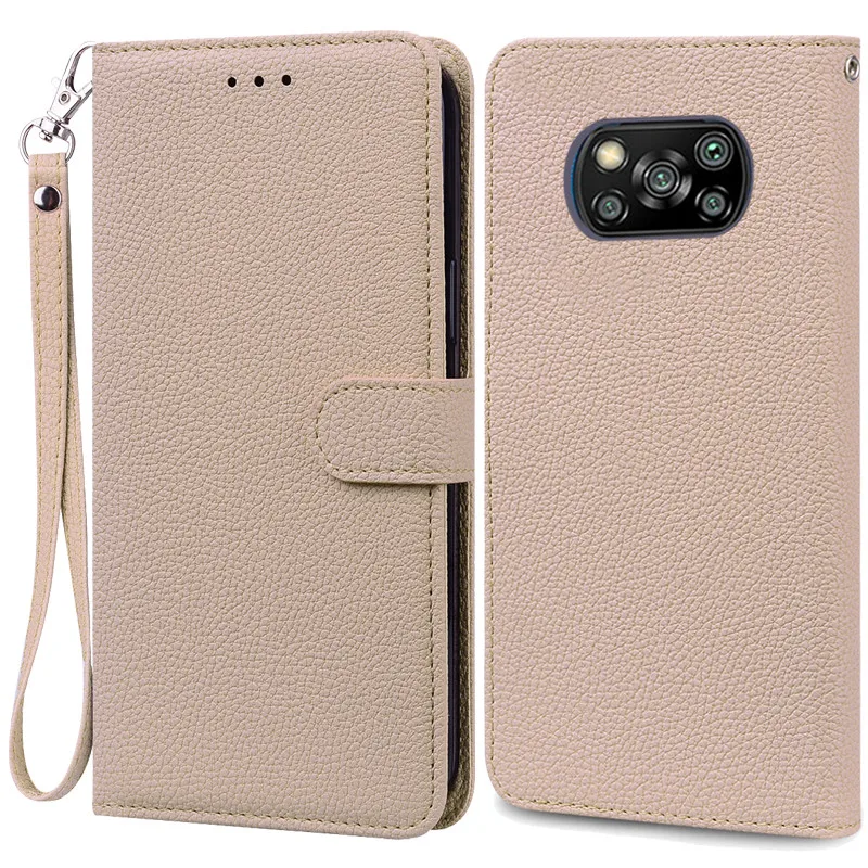 thumbnail image 1 of for Xiaomi Poco X3 NFC case x 3 GT x3 Pro fundas wallet flip leather phone cover Luxury coque for xiaomi poco x3 pro case cover, 1 of 5