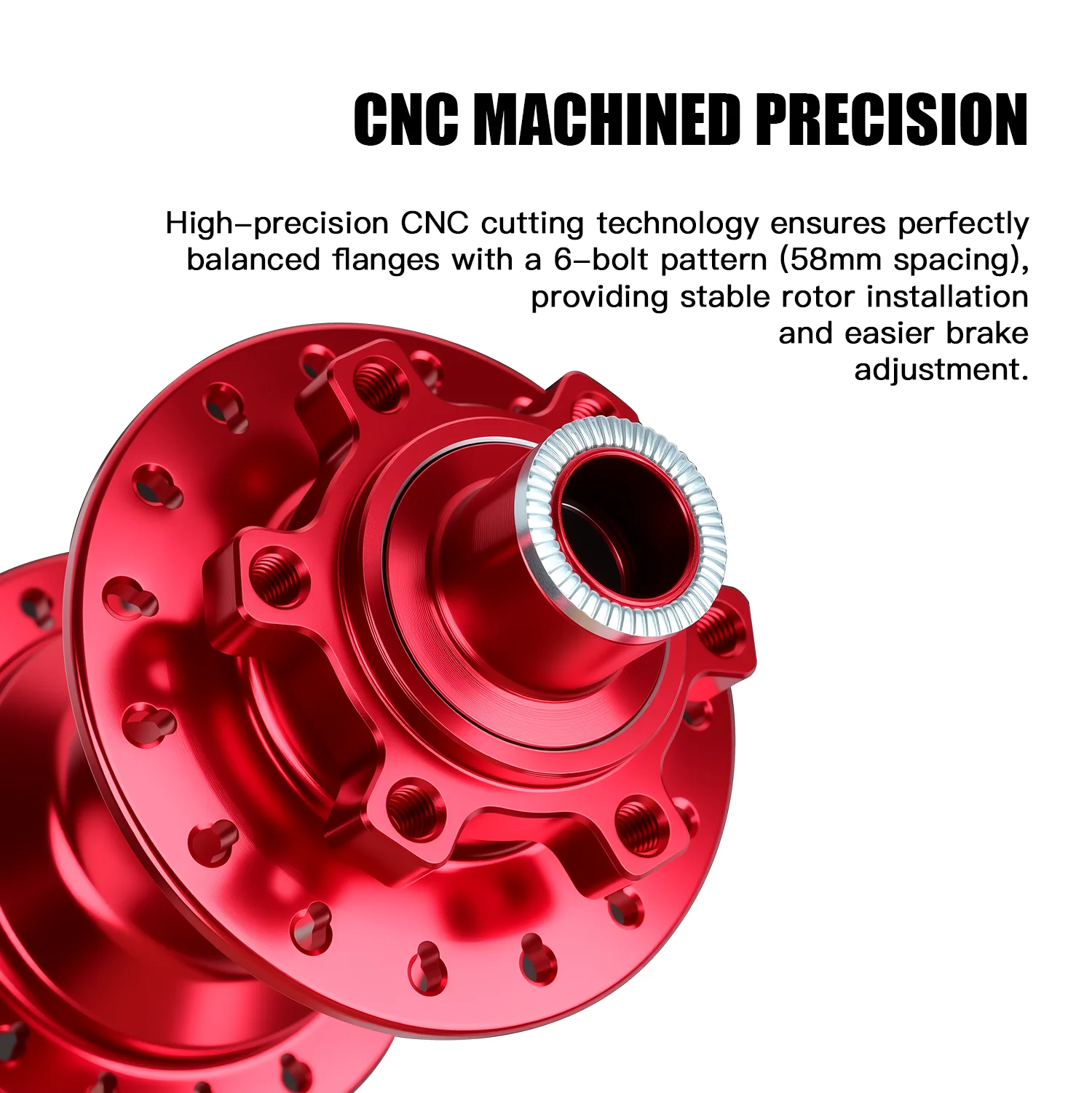 BOLANY 120クリックMTBブーストハブ 4ベアリング 32穴 HG/MS/XD対応