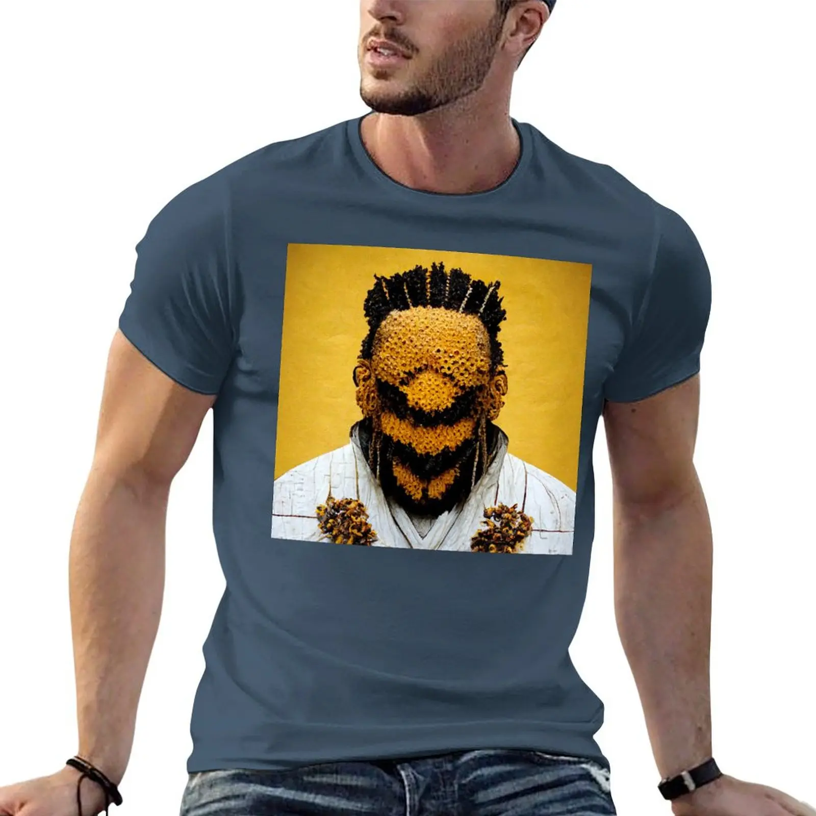 

ODB Made of KILLAH!! Bees T-shirt hippie clothes tops quick drying T-shirts for men cotton