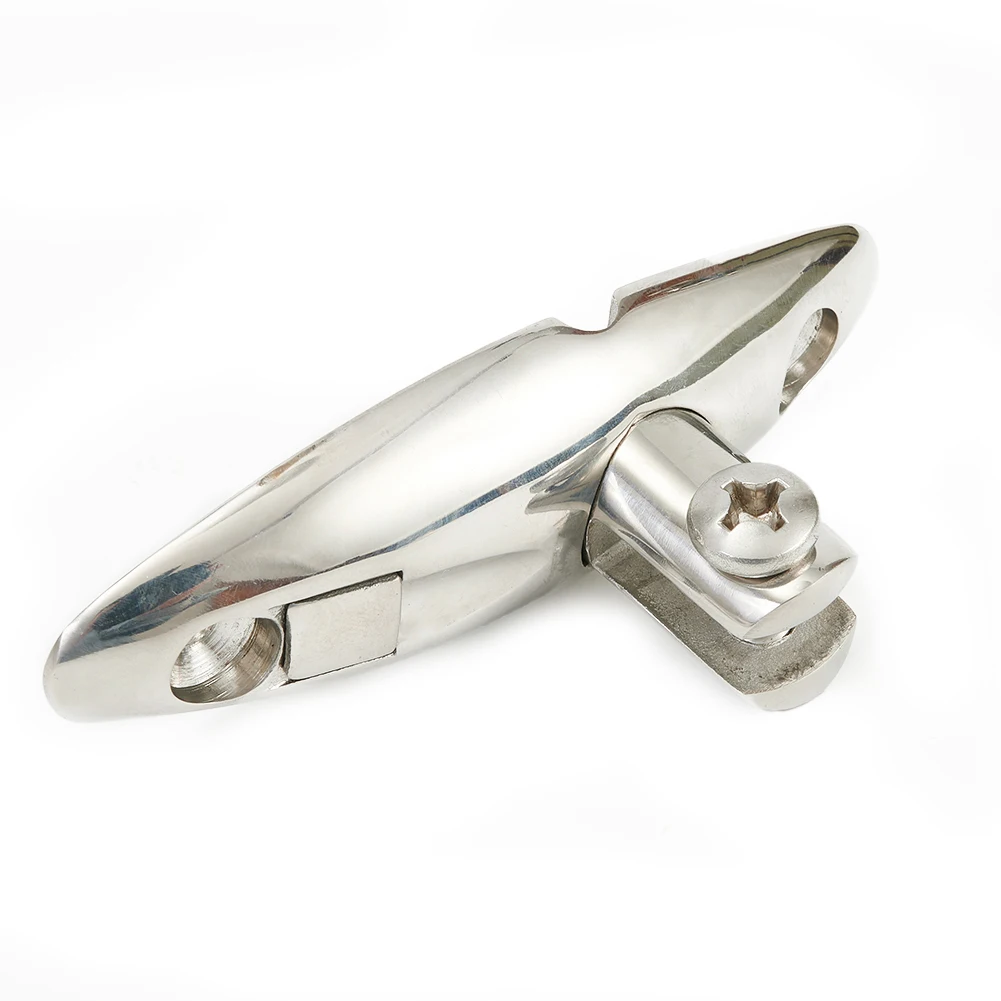 

Качественный шарнир для палубы, крепление на ремень, шарнир 1 3/16 дюйма X 3 1/2 дюйма, 1 шт., нержавеющая сталь 316, 360 градусов, морской быстроразъемный