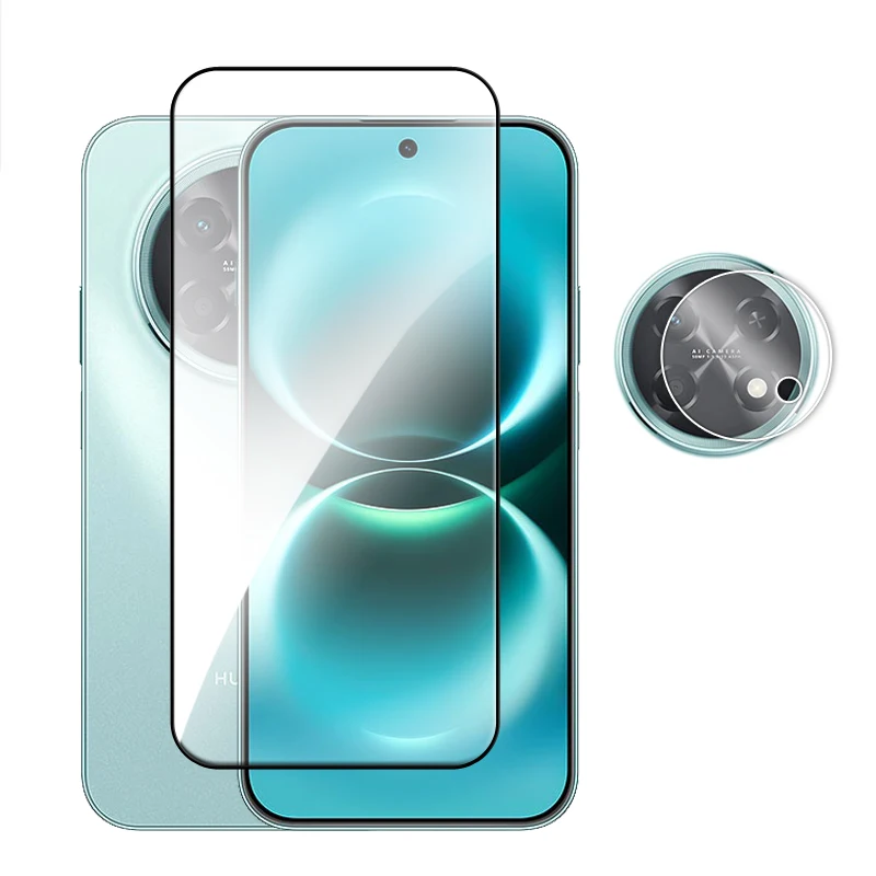 Premium Full Cover Tempered Glass Screen and Lens Protector