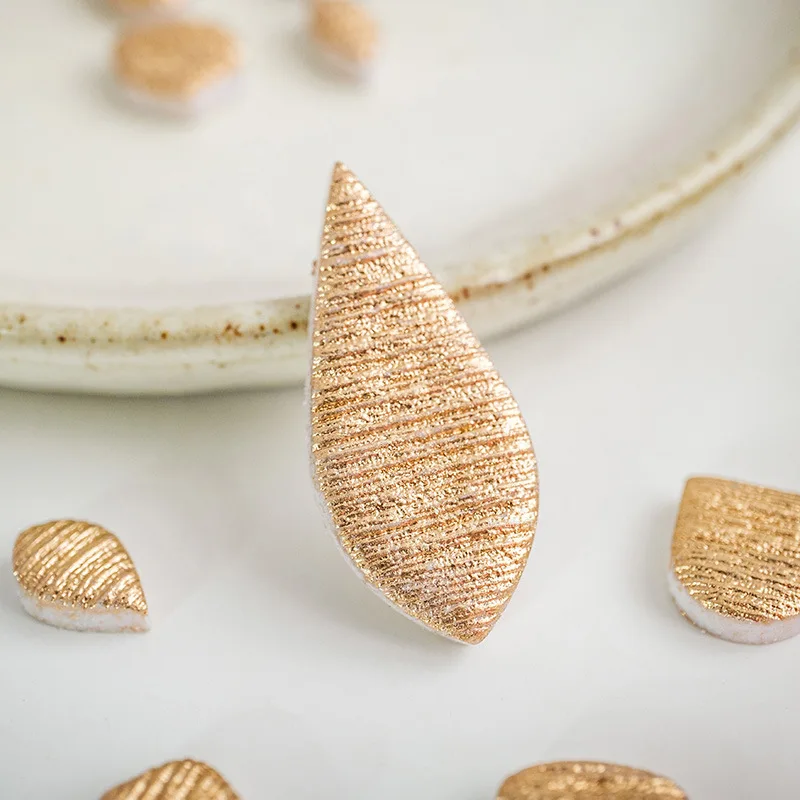 Polymer Clay Tools Soft Pottery Brushed Texture Roller Metal Texture for DIY Earrings Pendant Jewelry