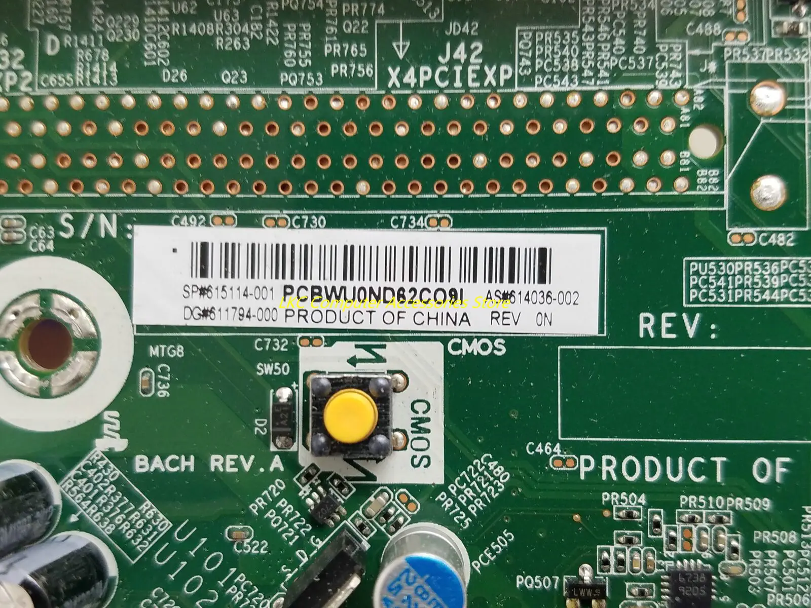 Placa-mãe para hp 6200 6280 614036002 611794-000 615114-001 Q65 Lga1155 Mainboard 100 Testado - Imagem 2