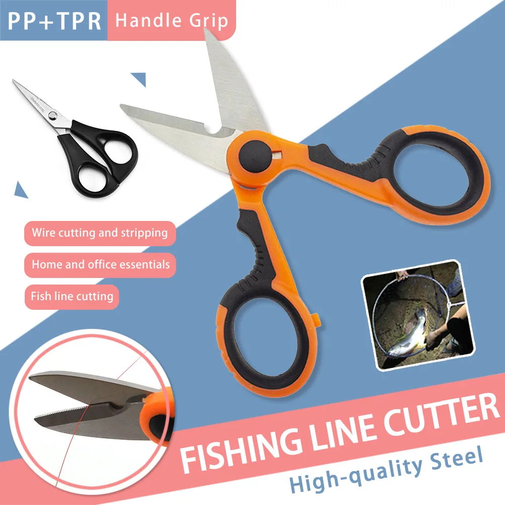Portable 420 Stainless Steel Fishing Scissor Outdoors Accessories ...