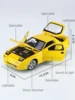 1/32 Mazda RX7 Initial D Miniature Diecast RX-7 Toy Car Model Sound & Light Doors Openable Collection Gift for Children Boy Kid 3