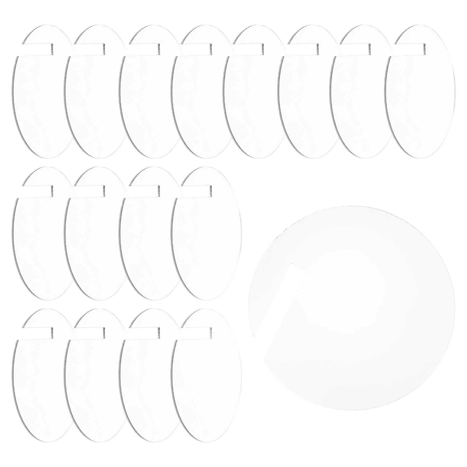 

30 Pcs Drink Tags Markers Decorative Label Supplies Gathering Cup Birthday Decoration for Girl Acrylic Drinks Party