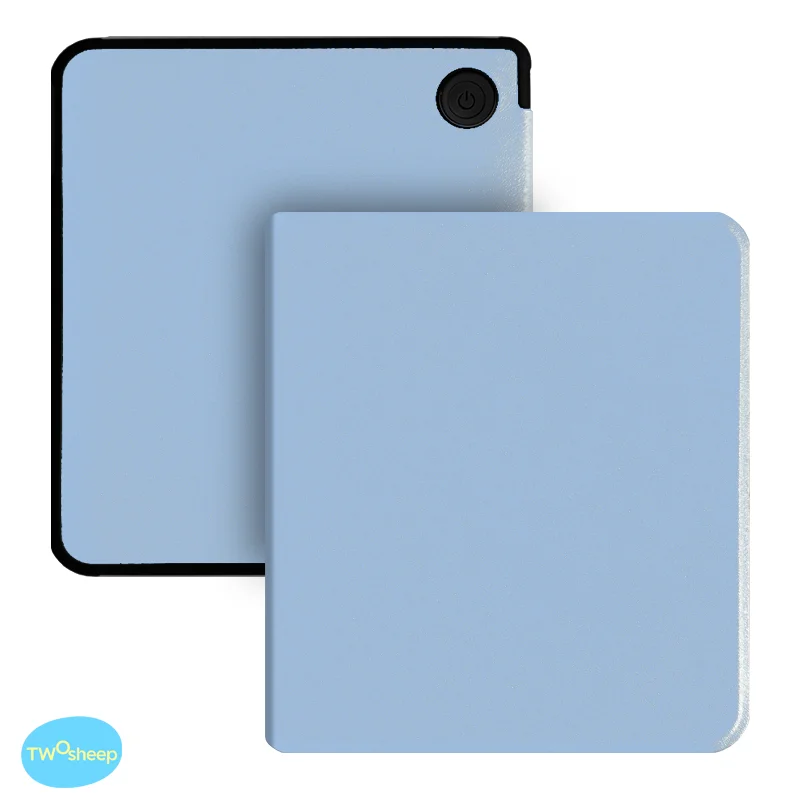 Twosheep 7-Zoll-Hülle für Kobo Libra Color und Kobo Libra2, TPU-Schale, magnetischer Flip-Auto-Sleep-Wake-Abdeckung, einfarbiges Muster – Detail 9