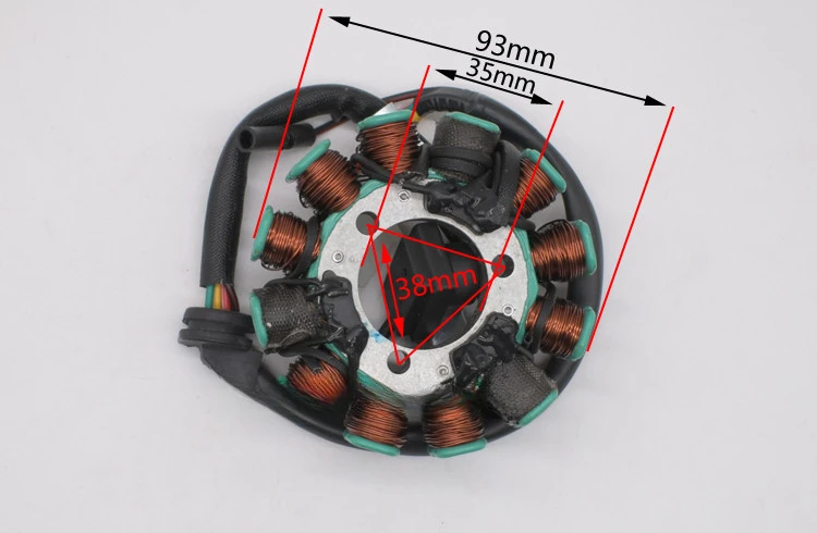 Suitable for Jialing CB 133 JH125-7A-19E-F-35A off-road motorcycle Magneto stator coil CB133 stator coil