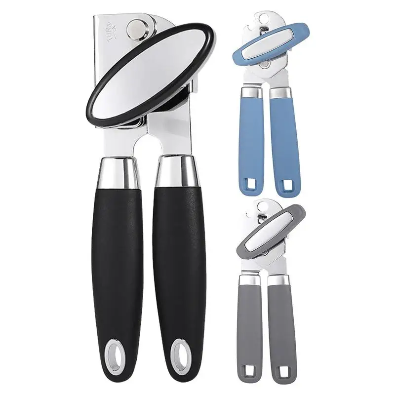 

Can Opener Portable Reusable Hand Held Stainless Steel Bottle Opener Multifunctional Lid Opener Kitchen Gadget Lid Remover