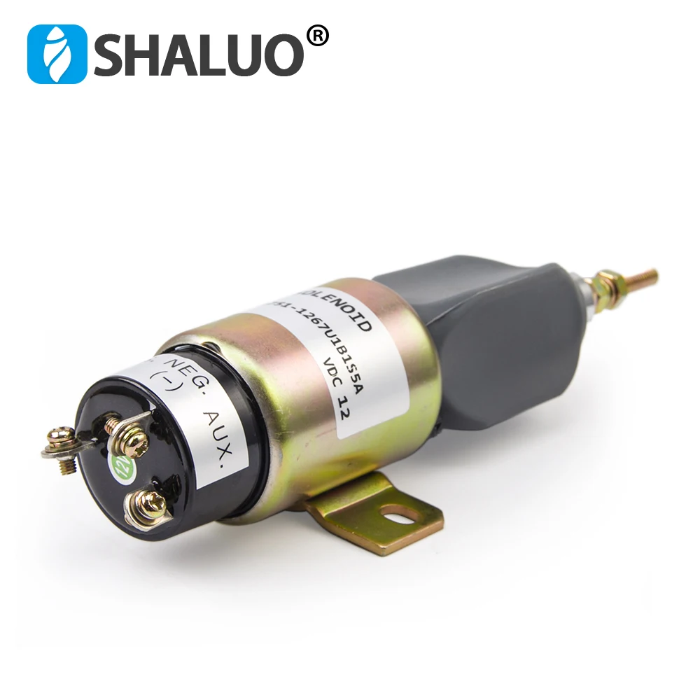 Diesel Engine Fuel Flame Out Shut off Stop Solenoid Value Fit 