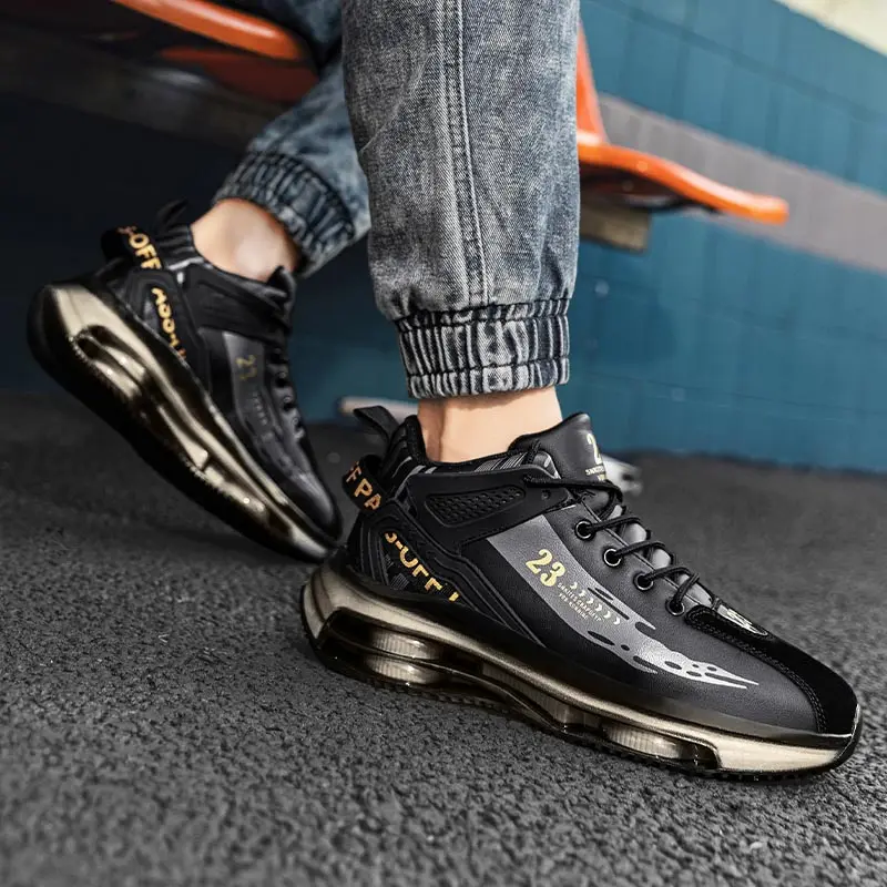 high sole platforms sneakers male running running man basketball sport man men's sports shoes sport krasovka adult lofers 0201 view 3